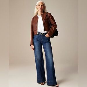 J crew '96 low rise Denim Trouser
Wide leg Jeans Sz 27